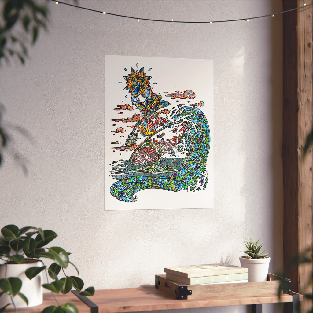 Spun On The Spin - Fine Art Posters