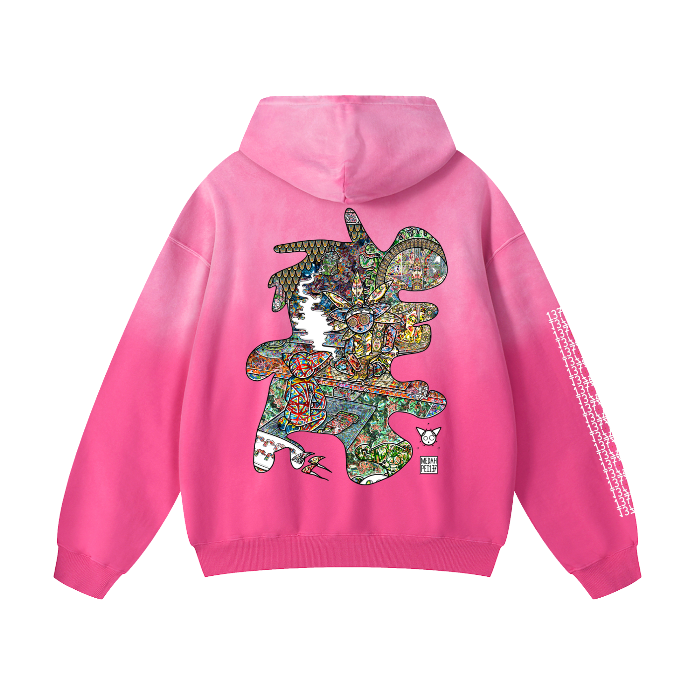 Lesson Learned - Heavyweight Sunfade Oversized Hoodie