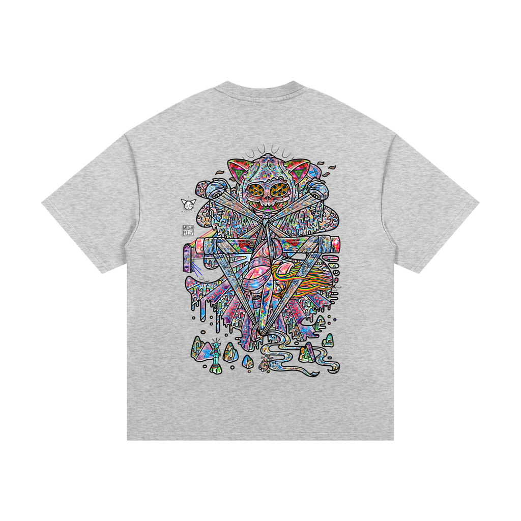 Balancing Negativity - Essential Heavyweight Cotton T-Shirt