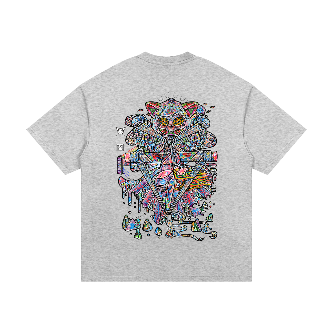 Balancing Negativity - Essential Heavyweight Cotton T-Shirt