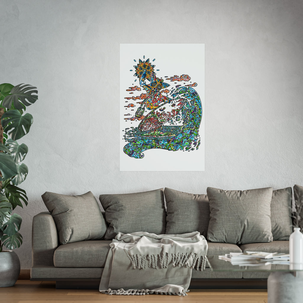 Spun On The Spin - Fine Art Posters