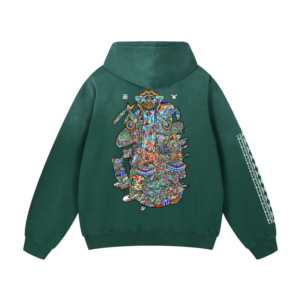 From The Wreckage - Heavyweight Sunfade Oversized Hoodie