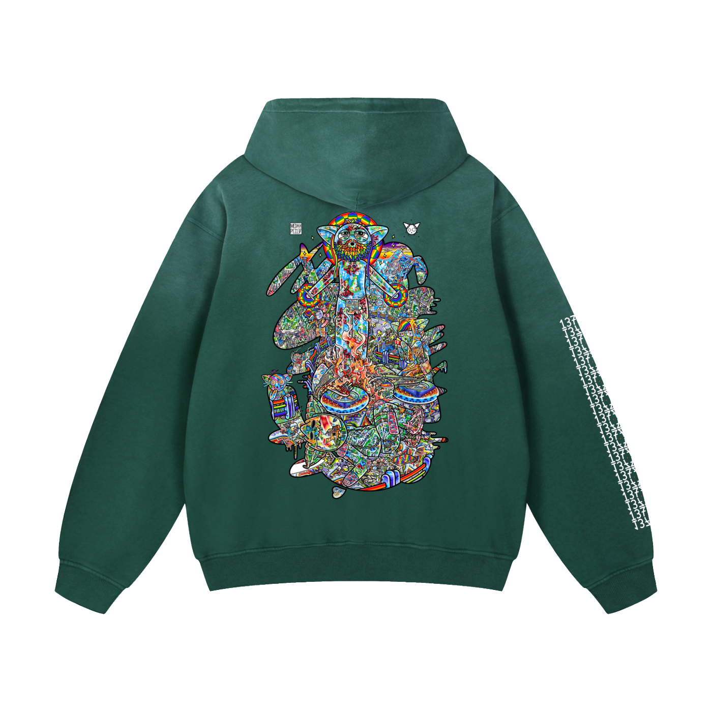 From The Wreckage - Heavyweight Sunfade Oversized Hoodie