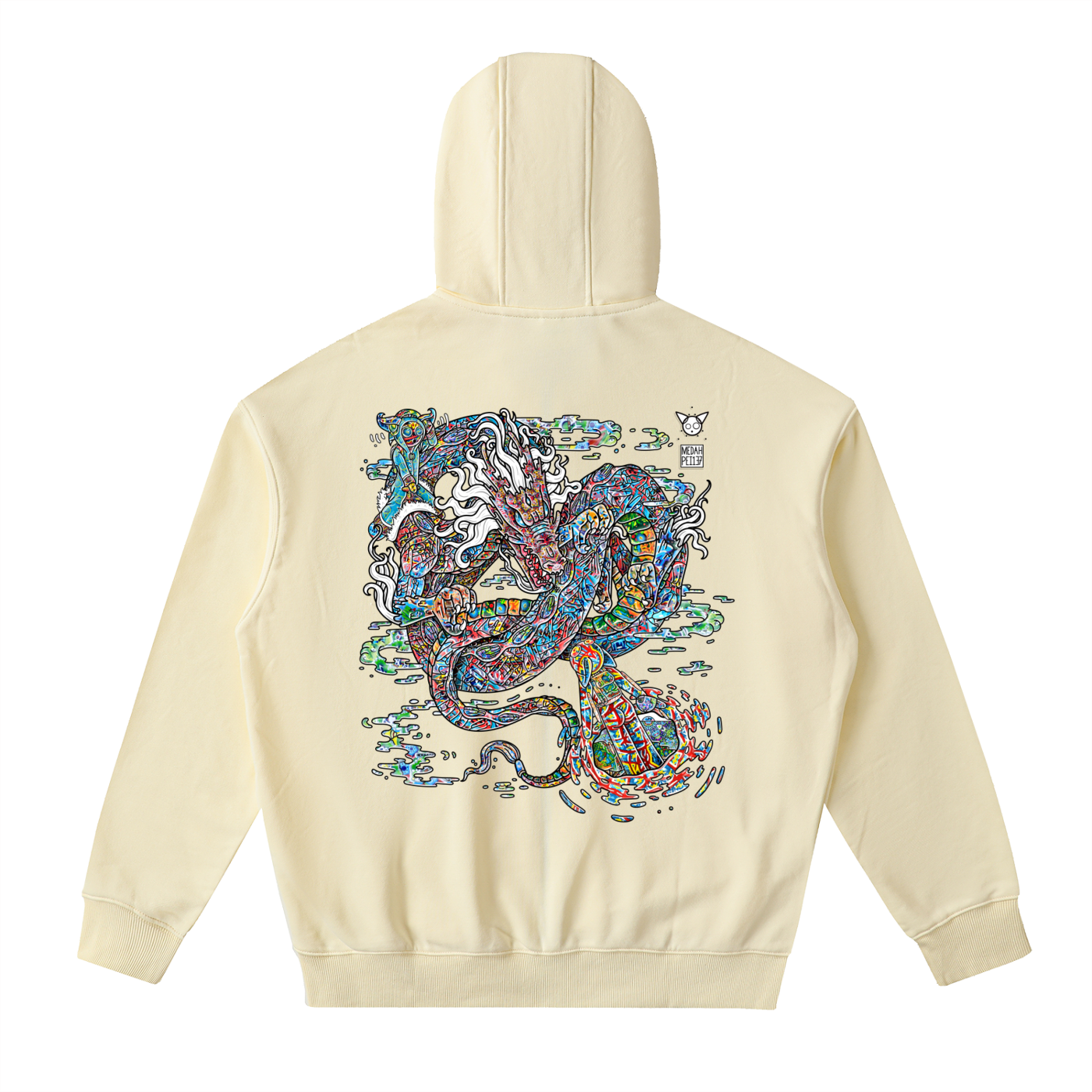 Face Off - Drop-Shoulder Zip Up Hoodie