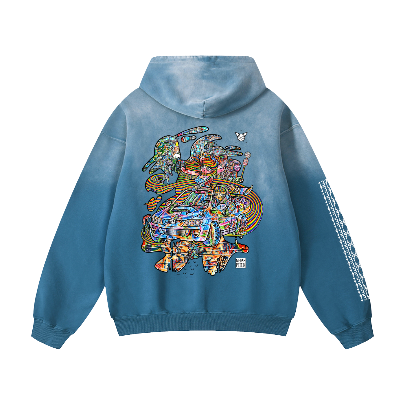 Tale Spin - Heavyweight Sunfade Oversized Hoodie