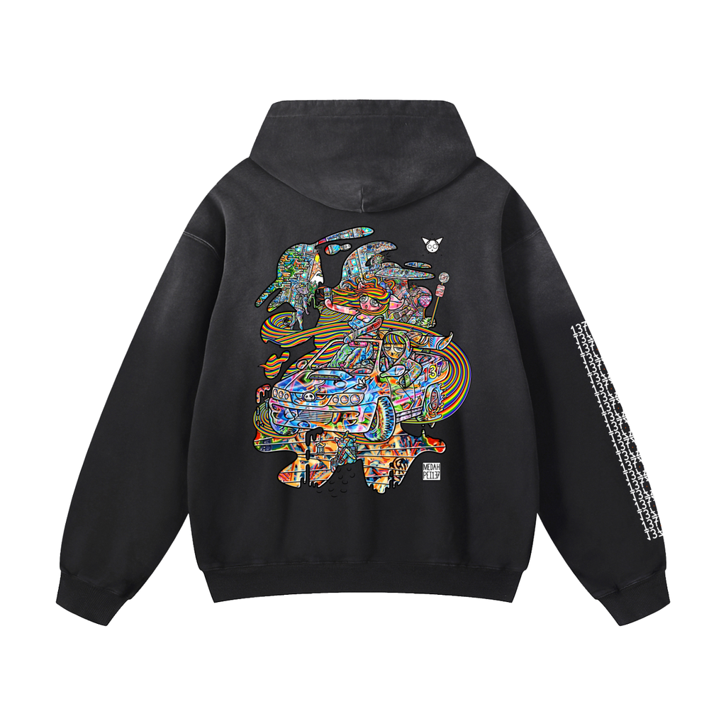 Tale Spin - Heavyweight Sunfade Oversized Hoodie