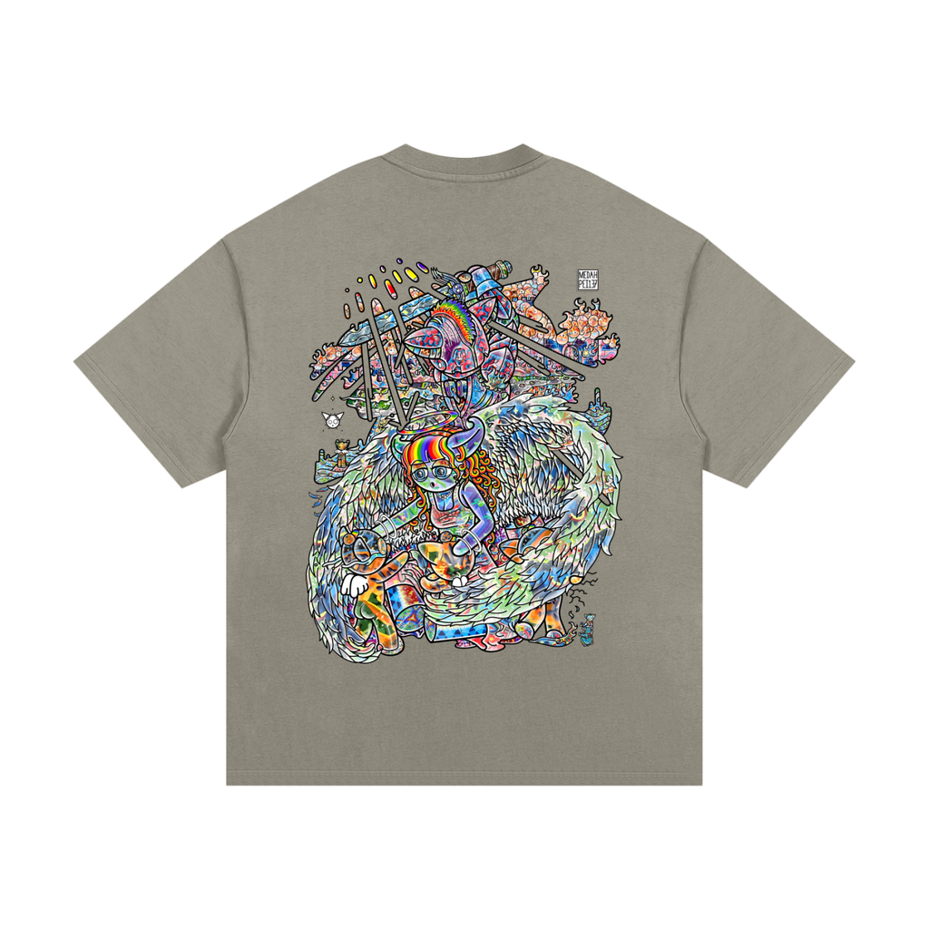 Another Day In Paradise - Essential Heavyweight Cotton T-Shirt