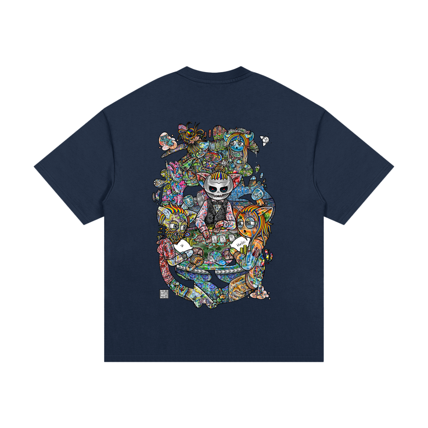 Two Truths and a Lie- Essential Heavyweight Cotton T-Shirt