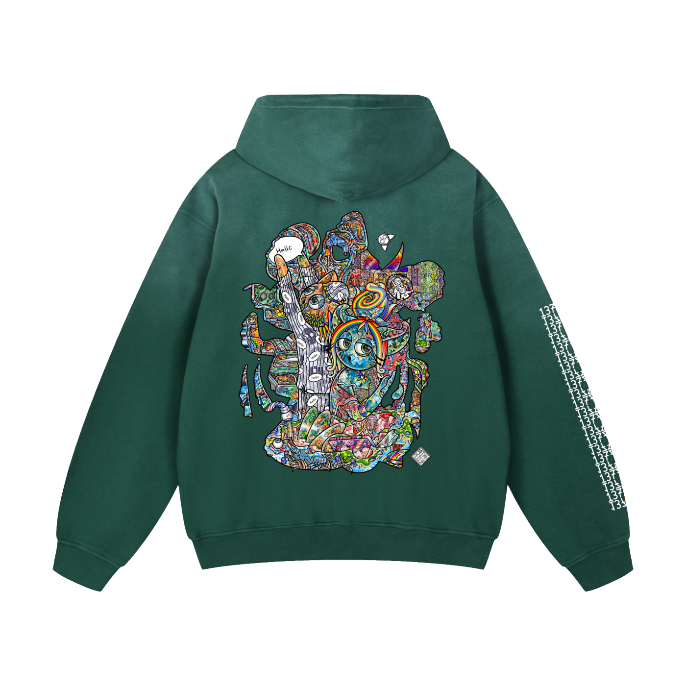 Tidying Up Sentimental Sensibilities - Heavyweight Sunfade Oversized Hoodie