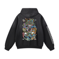 Two Truths and a Lie- Heavyweight Sunfade Oversized Hoodie