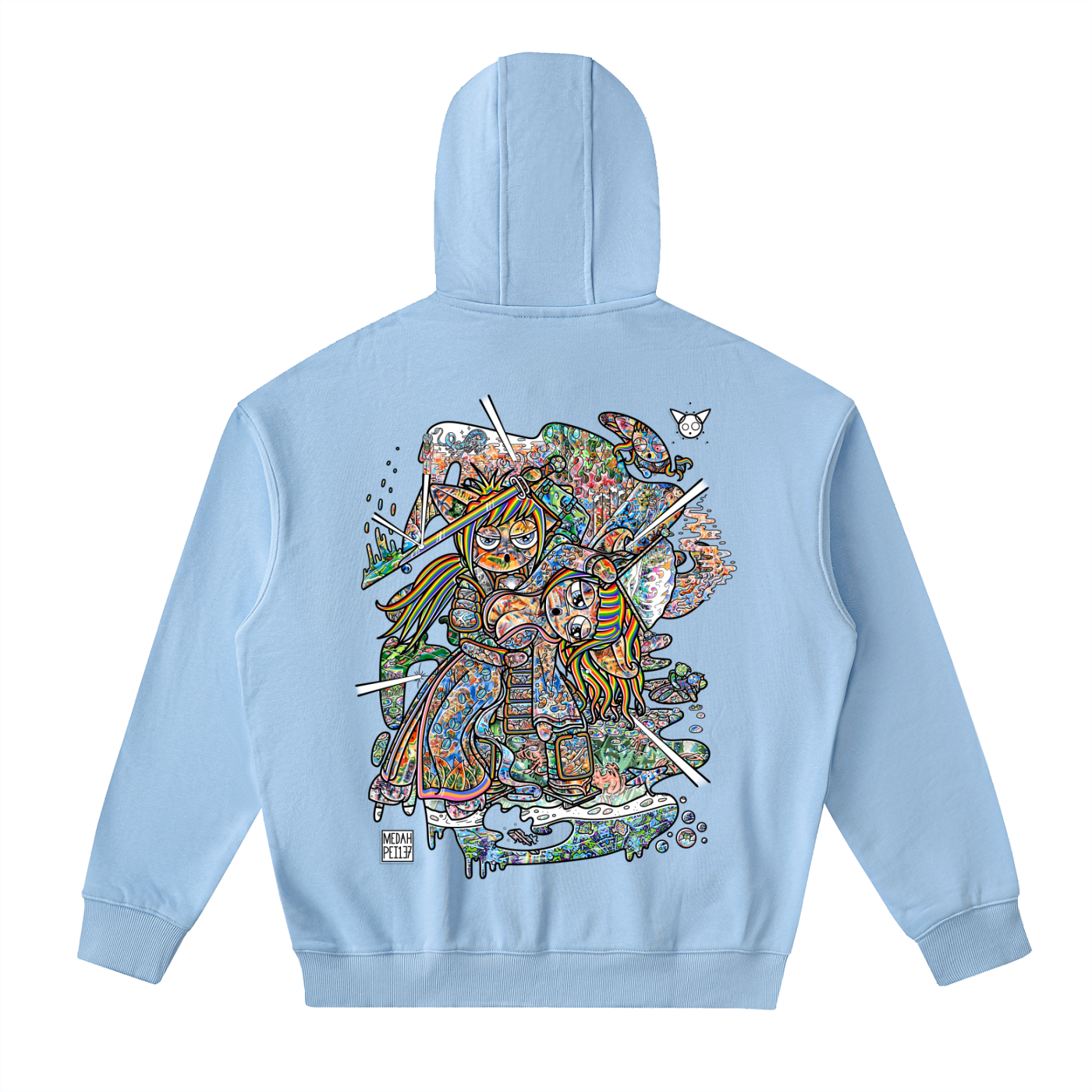 The Stimulation - Drop-Shoulder Zip Up Hoodie