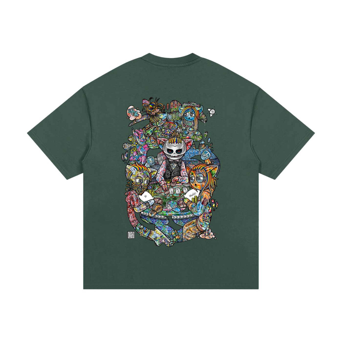 Two Truths and a Lie- Essential Heavyweight Cotton T-Shirt