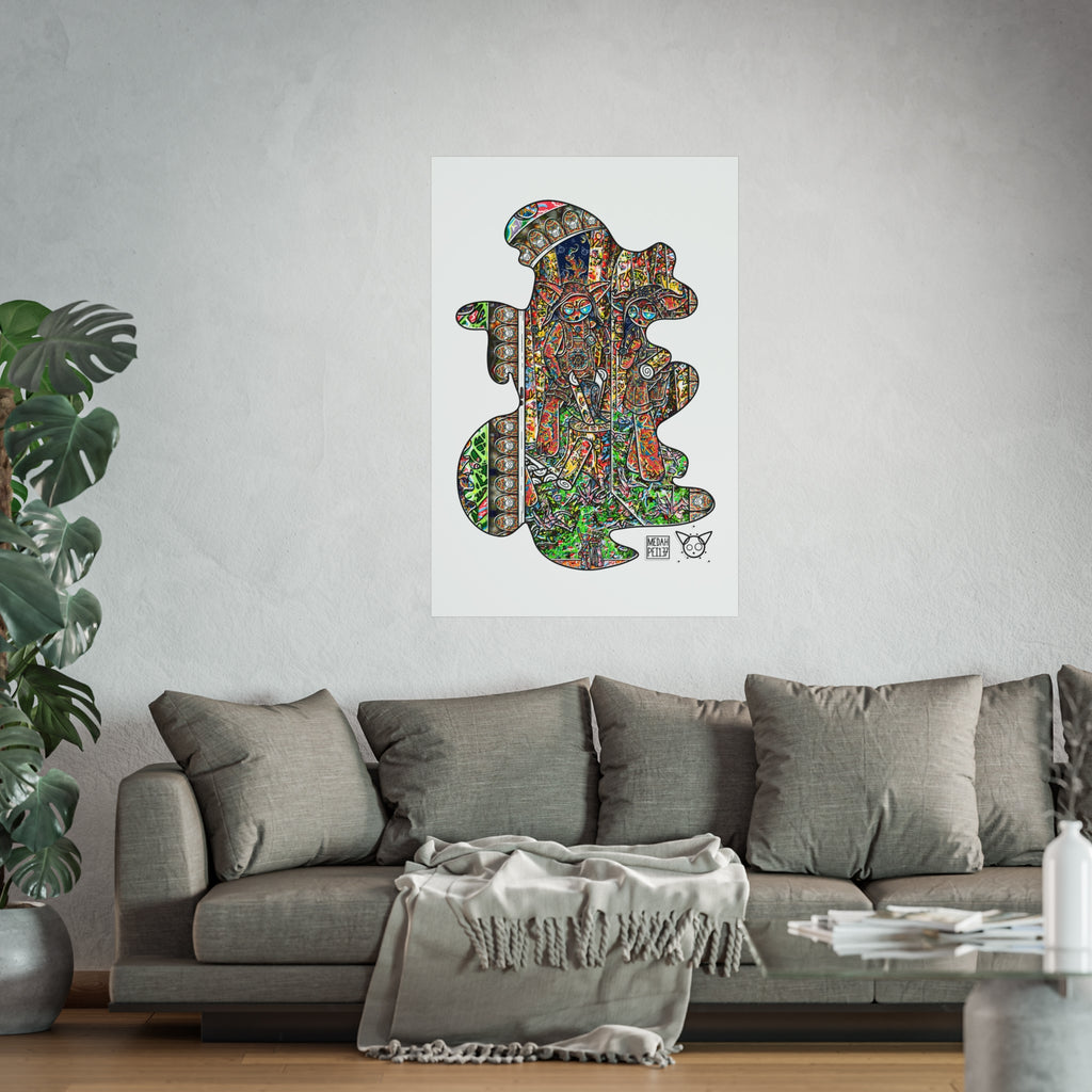 Behind The Reflection - Fine Art Posters