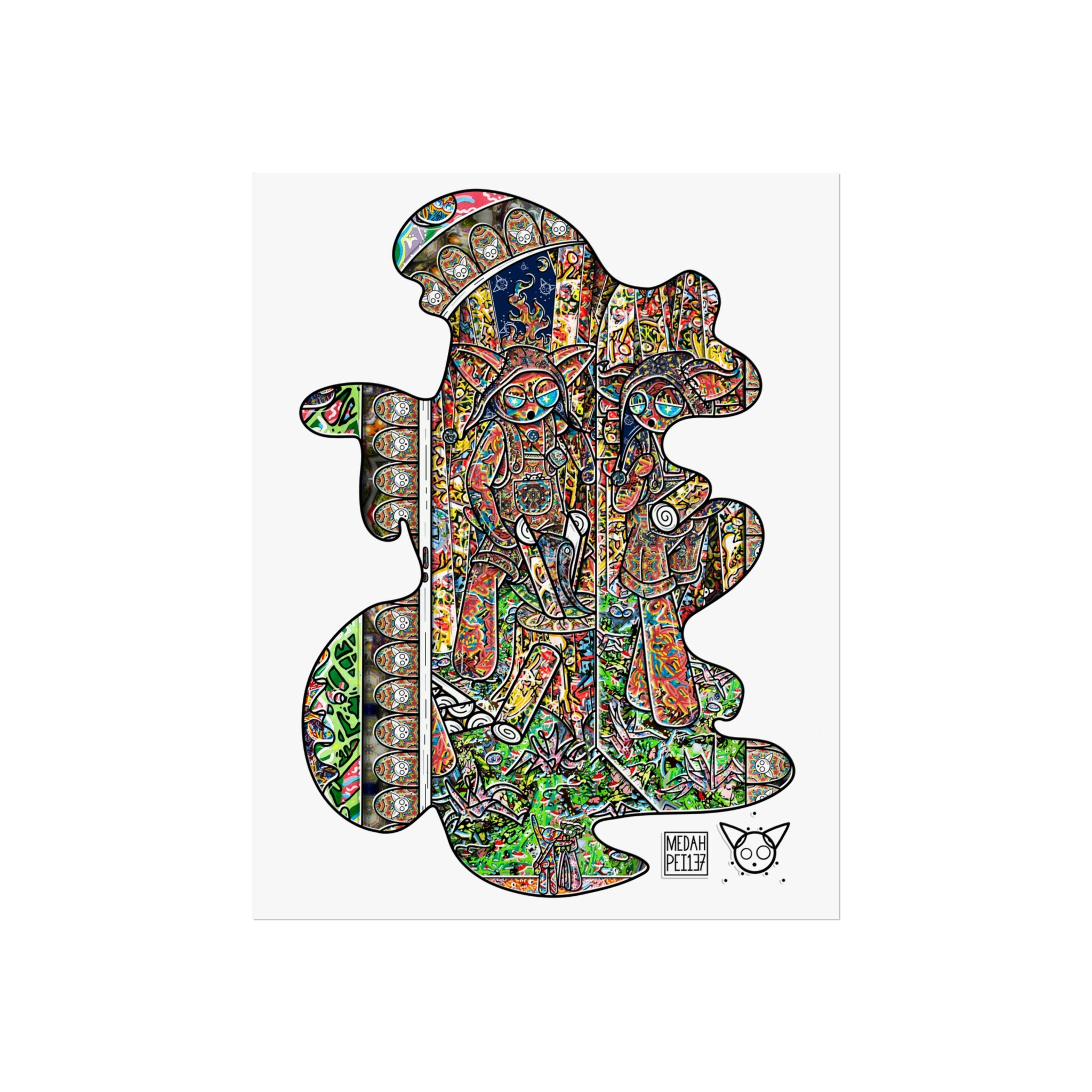 Behind The Reflection - Fine Art Posters