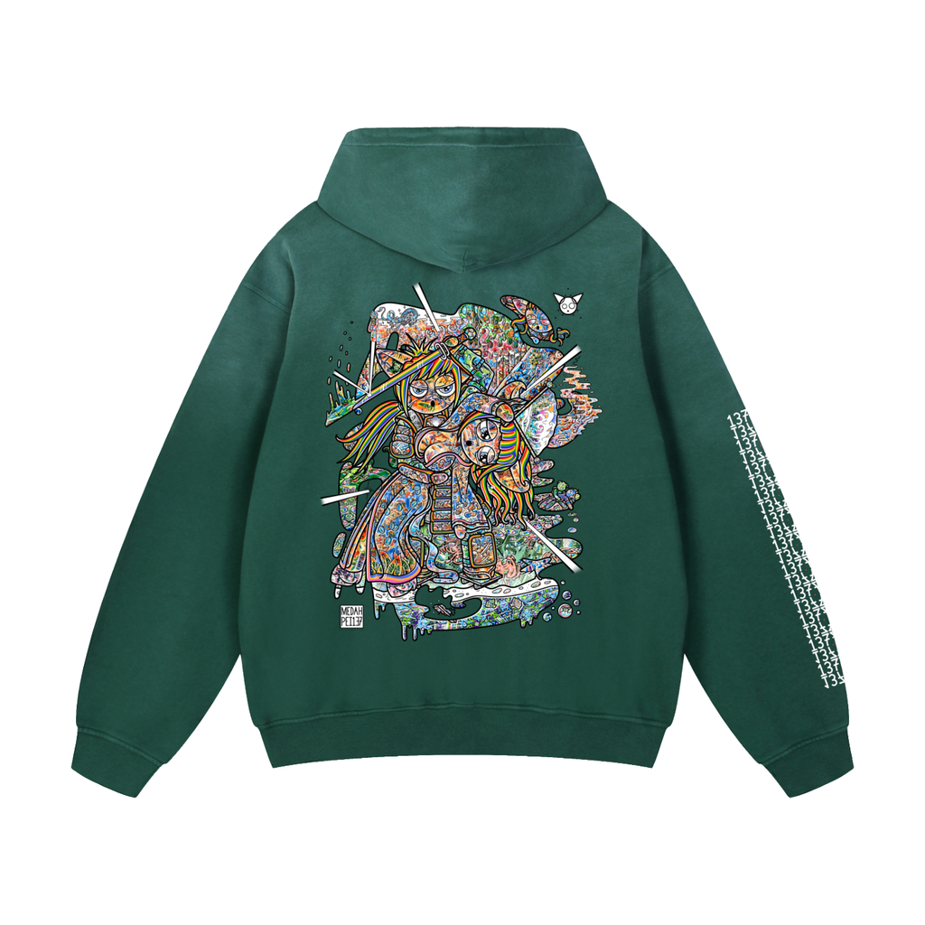 The Stimulation - Heavyweight Sunfade Oversized Hoodie