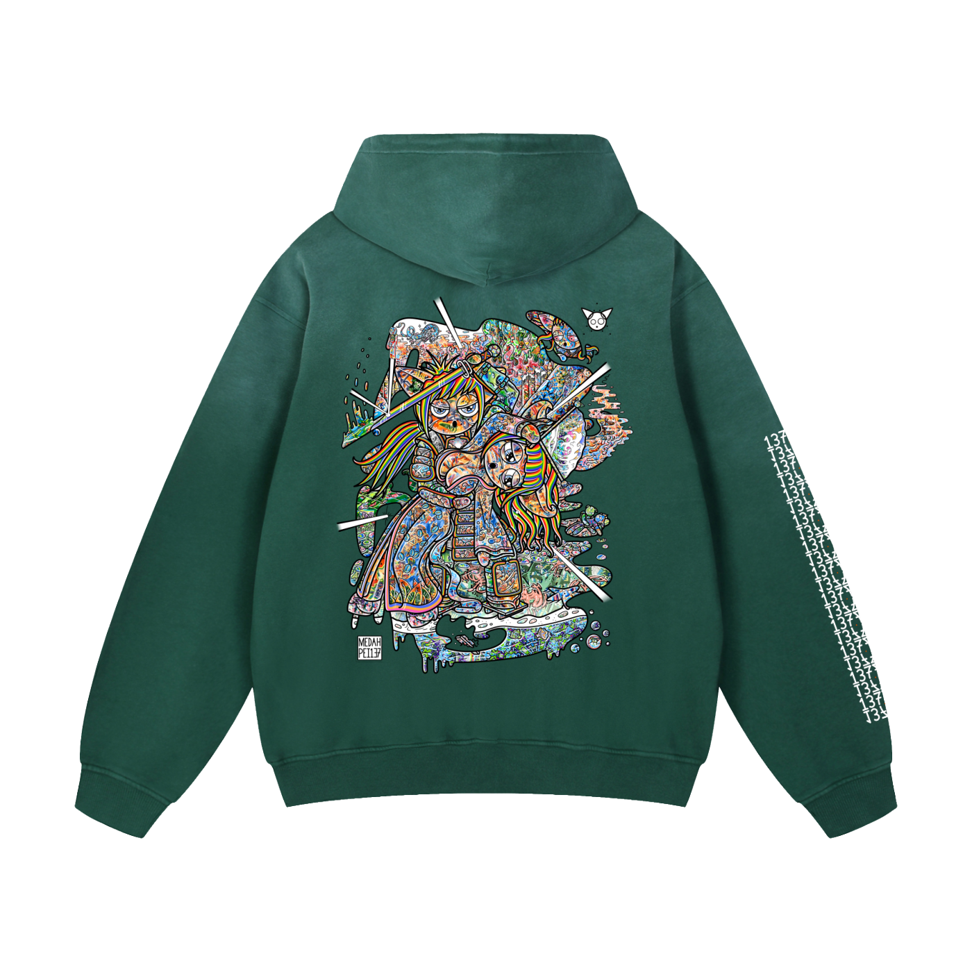 The Stimulation - Heavyweight Sunfade Oversized Hoodie