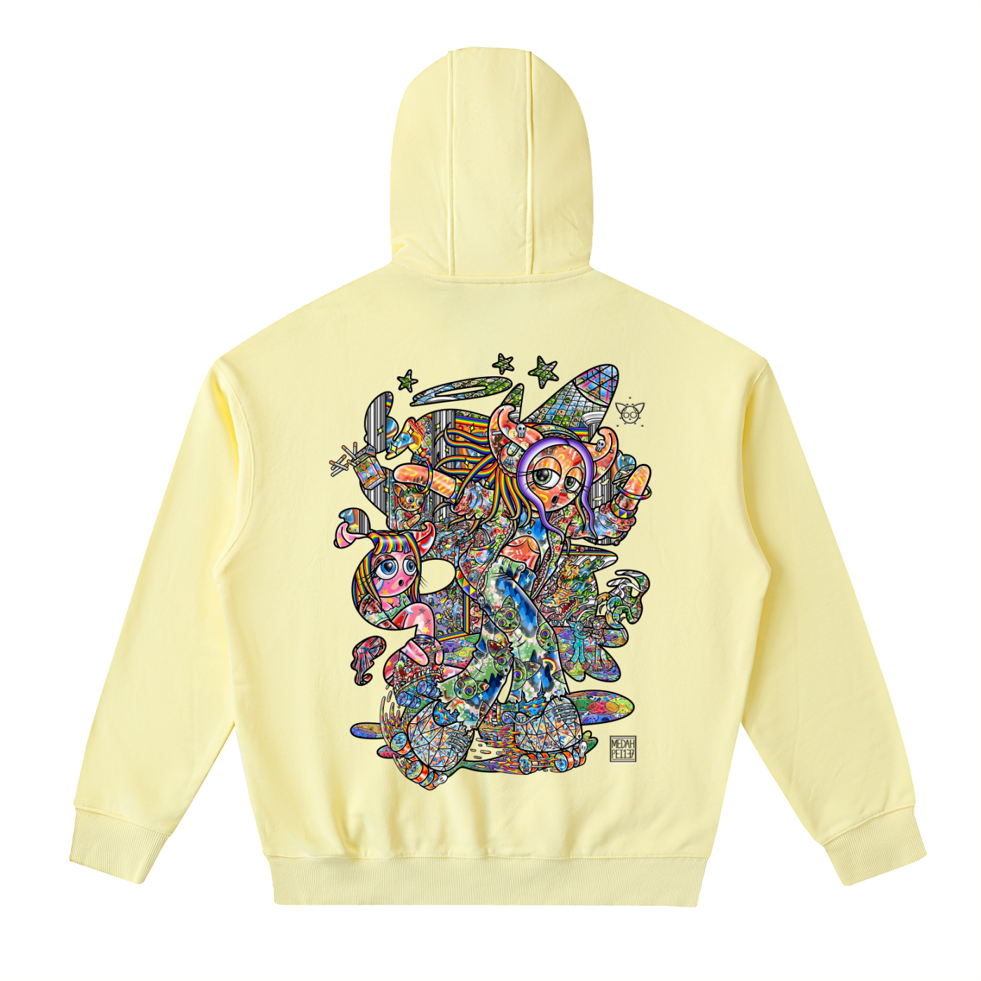 Rolling Into Newfound Grace - Drop-Shoulder Zip Up Hoodie