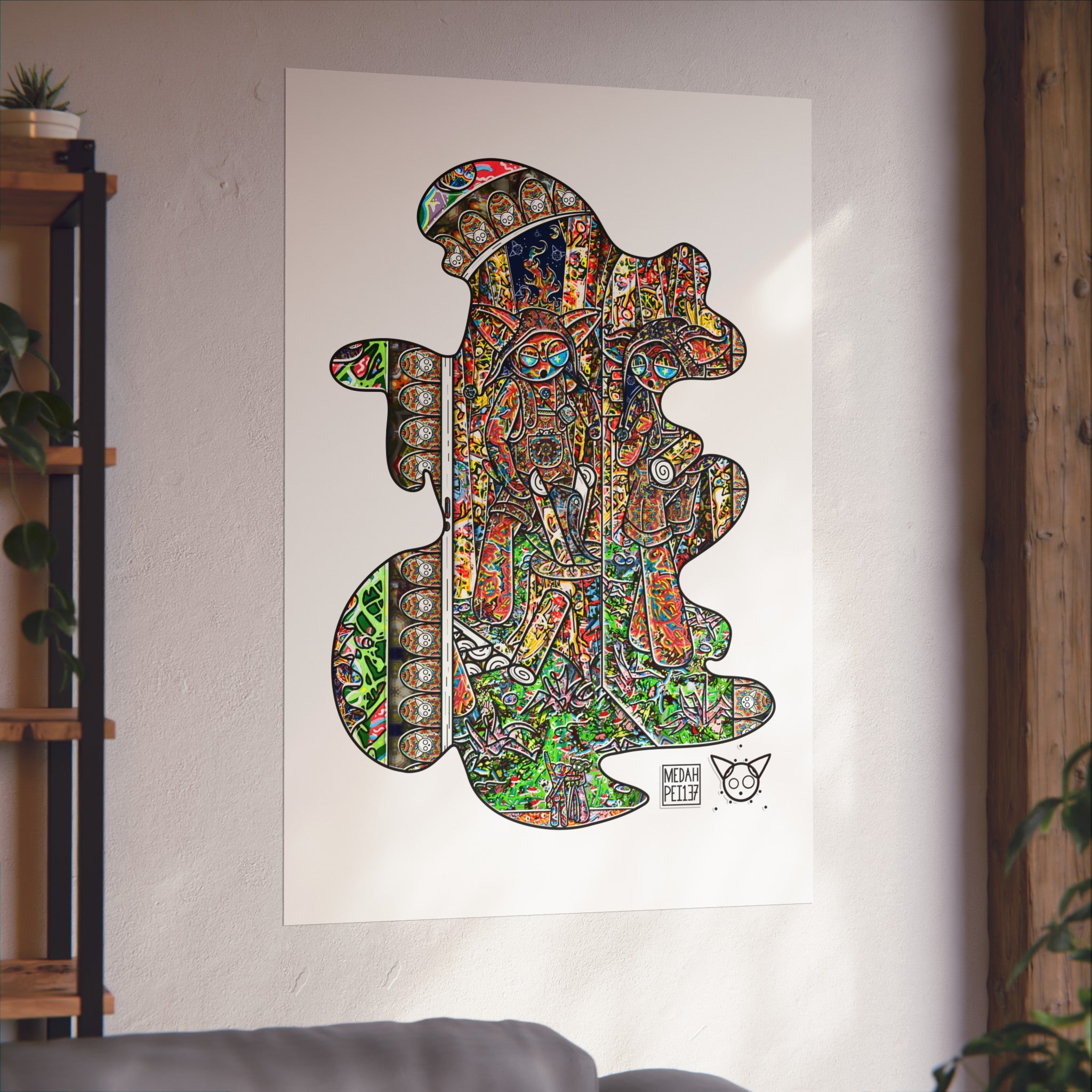 Behind The Reflection - Fine Art Posters