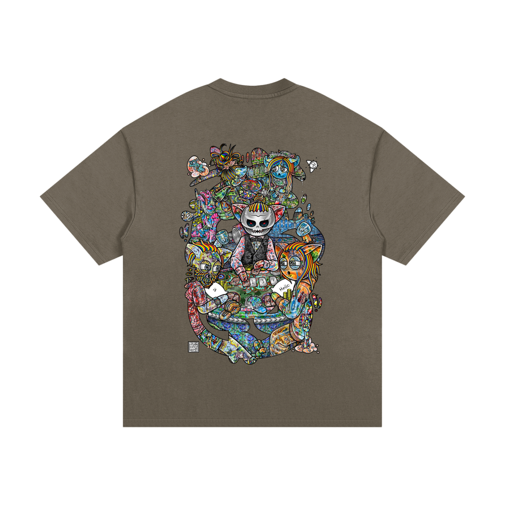 Two Truths and a Lie- Essential Heavyweight Cotton T-Shirt