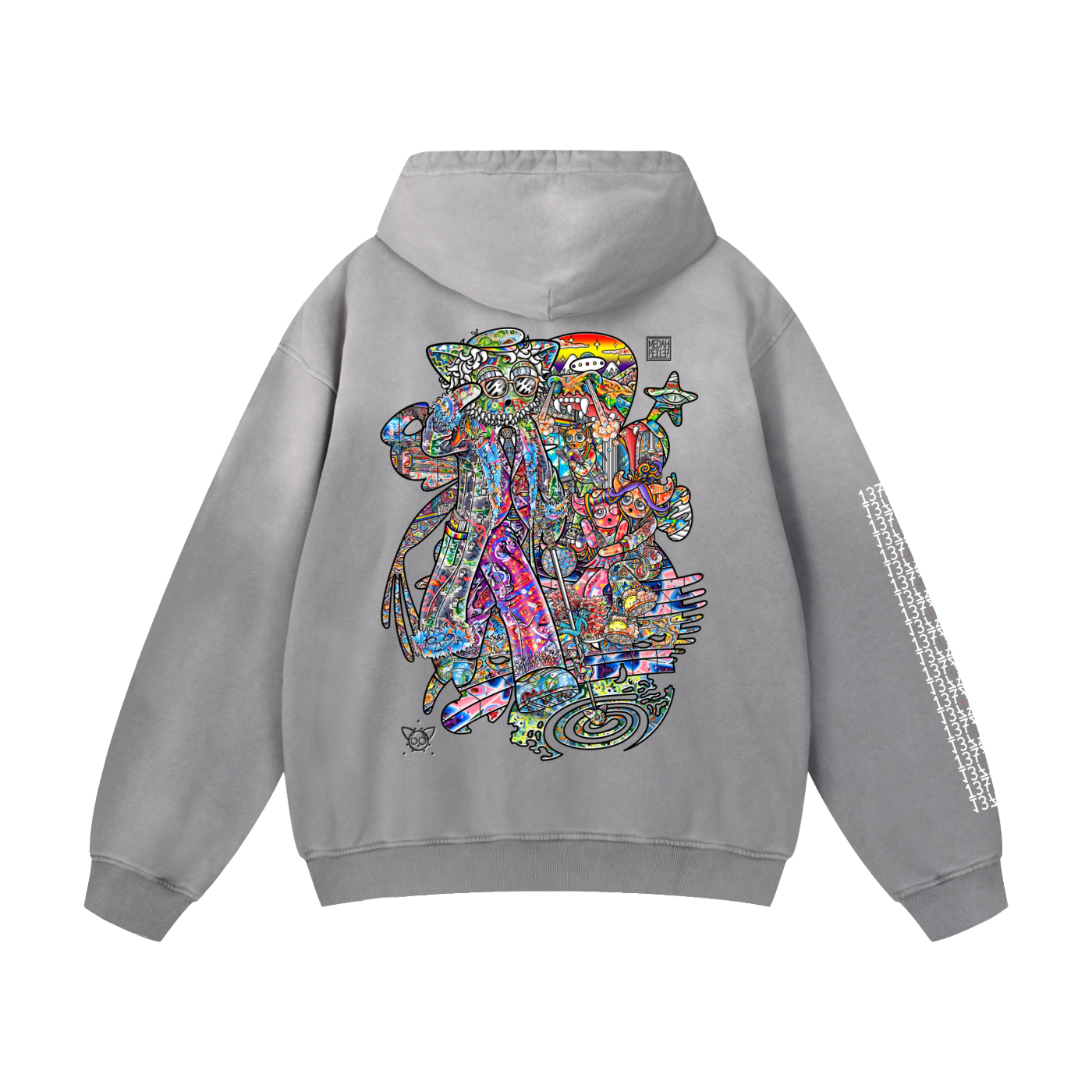 Blind Spot - Heavyweight Sunfade Oversized Hoodie
