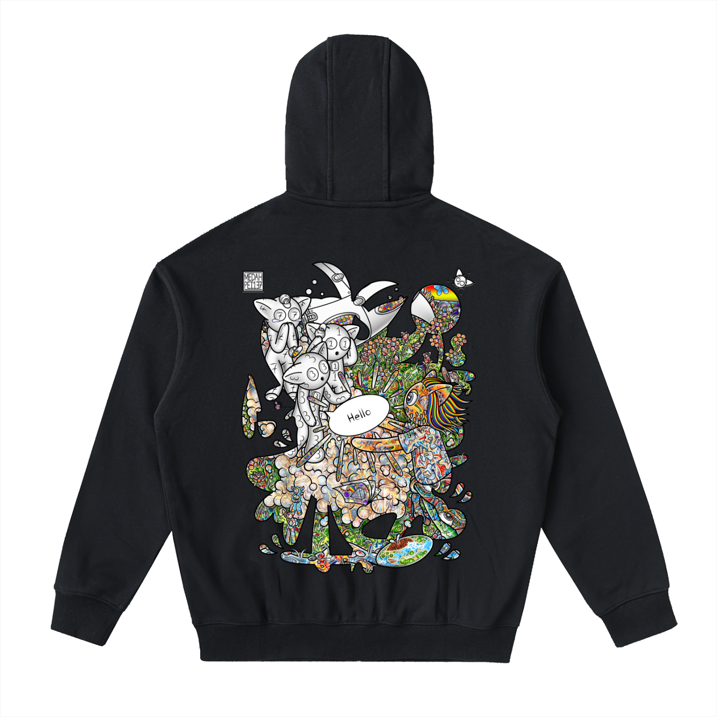 Other Wordly - Drop-Shoulder Zip Up Hoodie