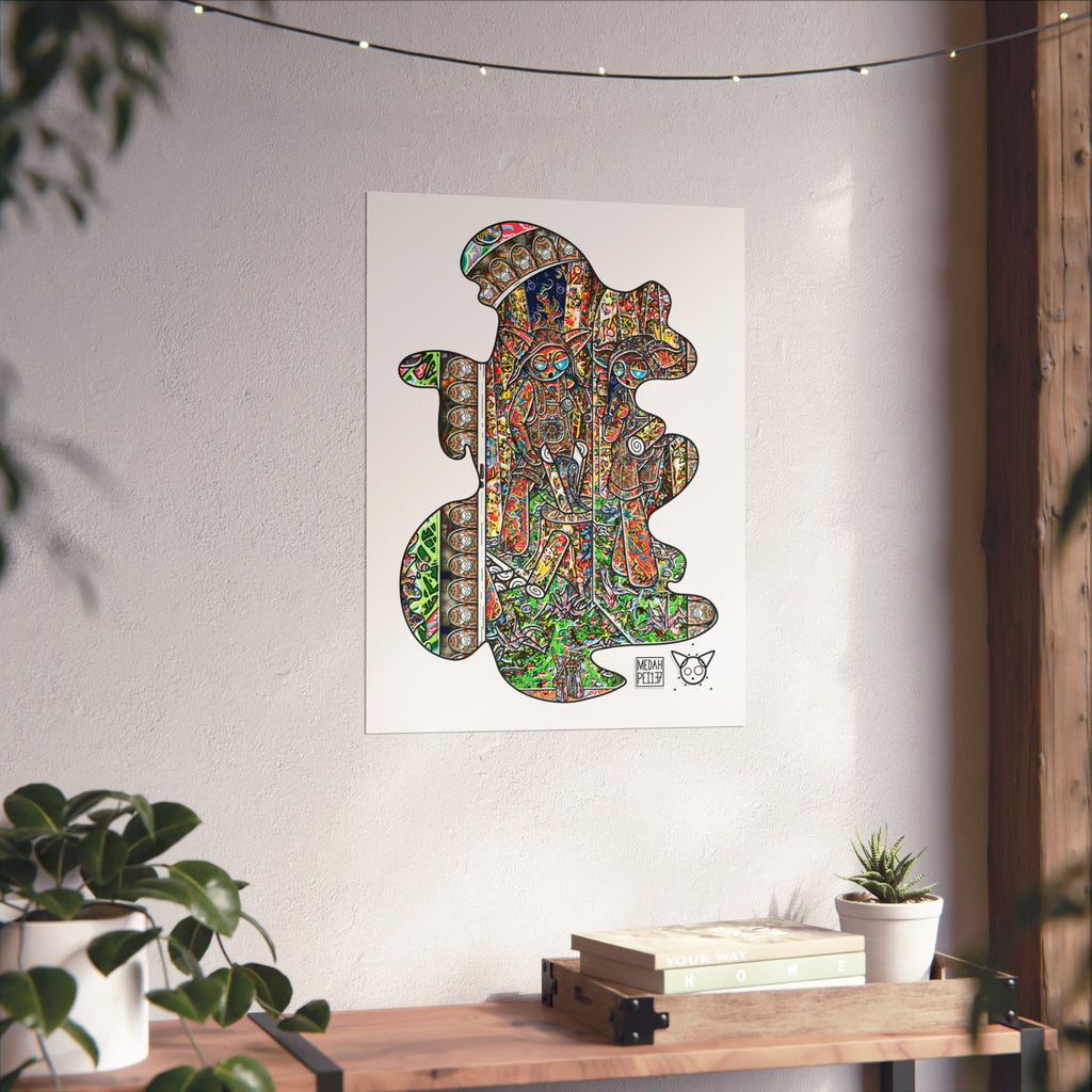 Behind The Reflection - Fine Art Posters