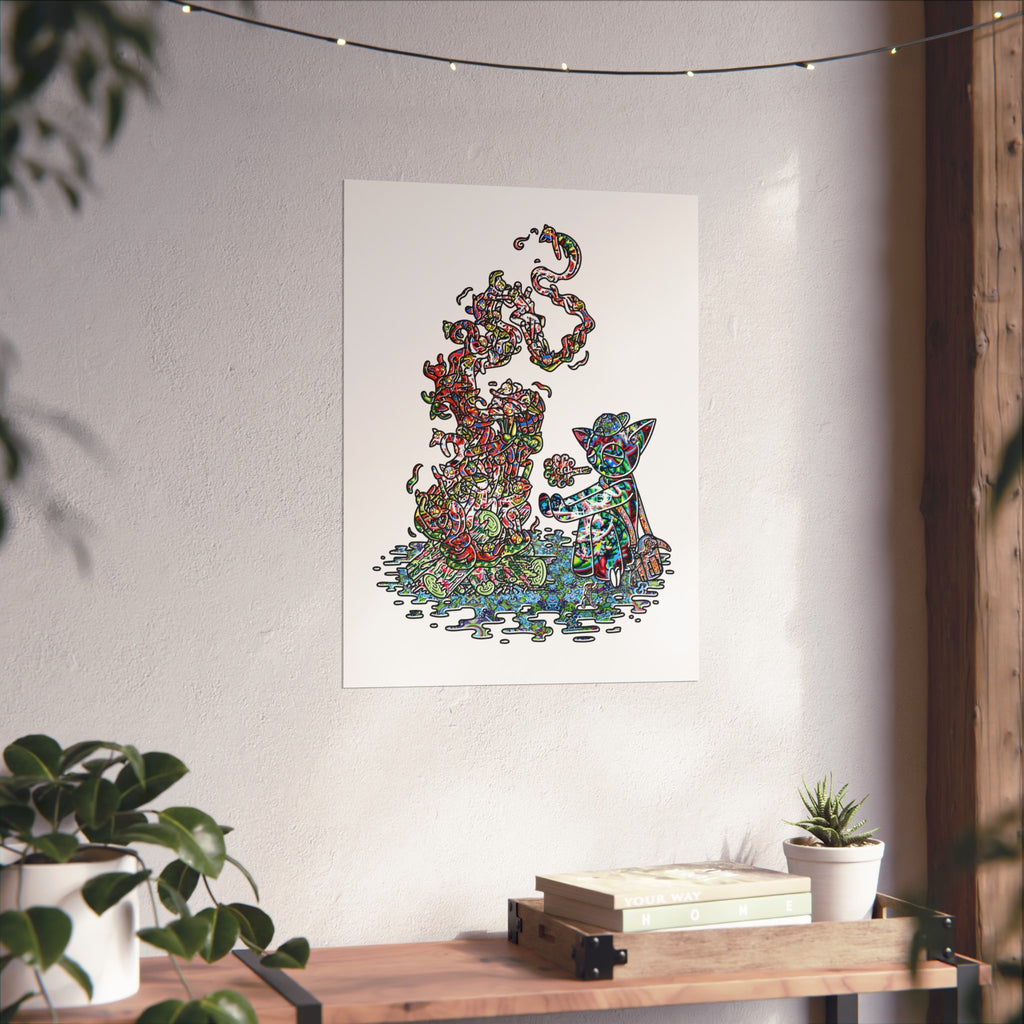 Warming The Gods - Fine Art Posters