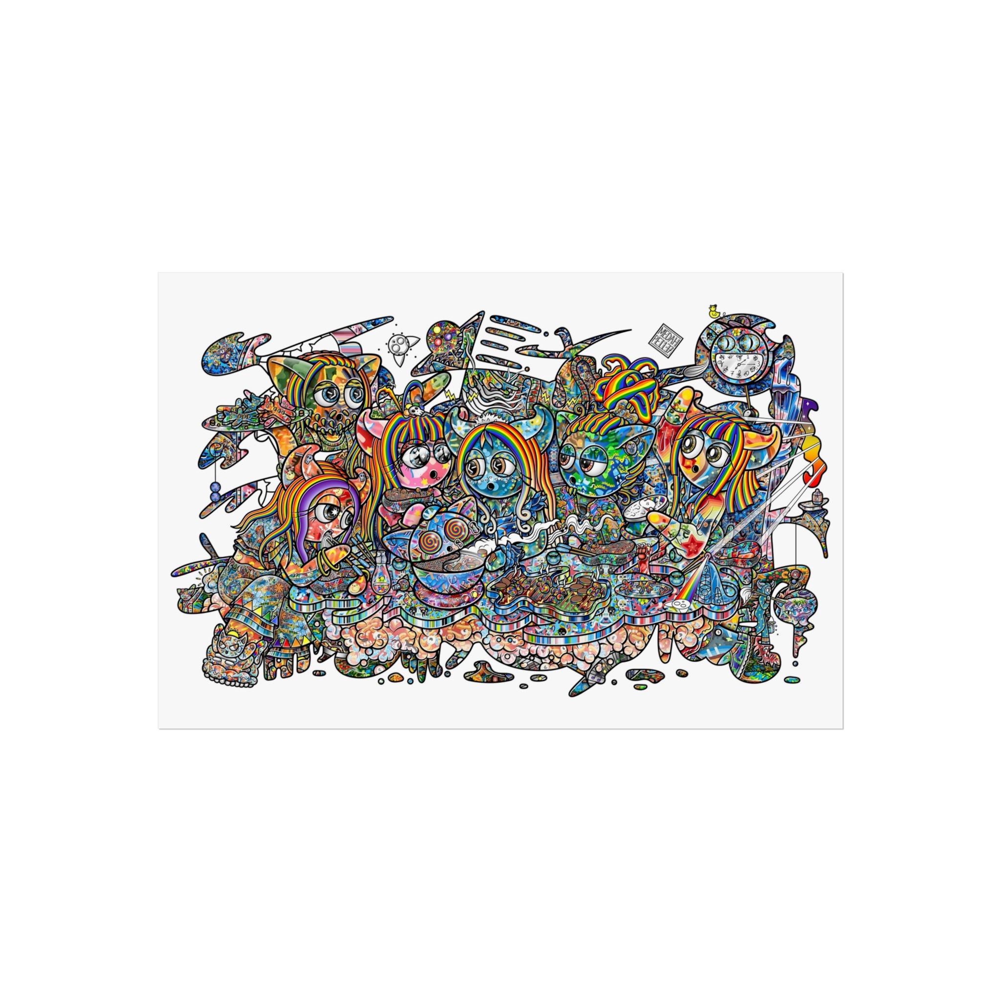 Enter The Chat - Fine Art Posters