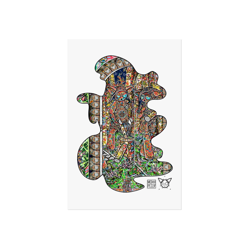 Behind The Reflection - Fine Art Posters