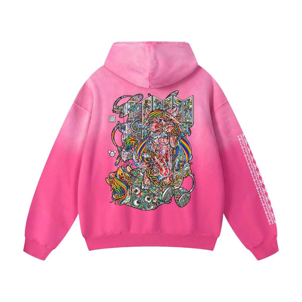 Birthday Suit - Heavyweight Sunfade Oversized Hoodie