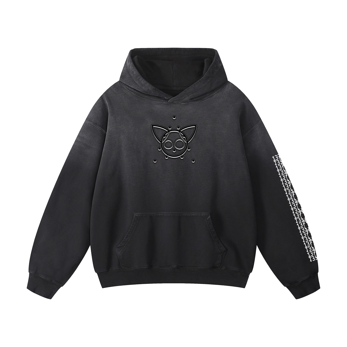 Sensificity - Heavyweight Sunfade Oversized Hoodie