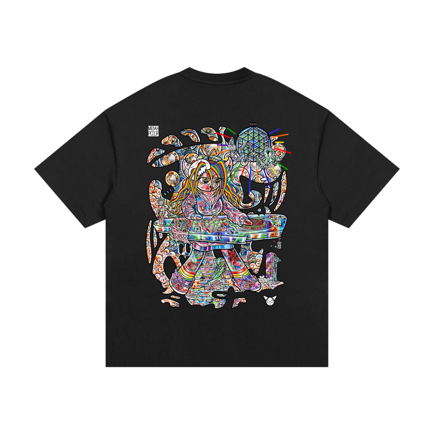 Pushing Buttons - Essential Heavyweight Cotton T-Shirt