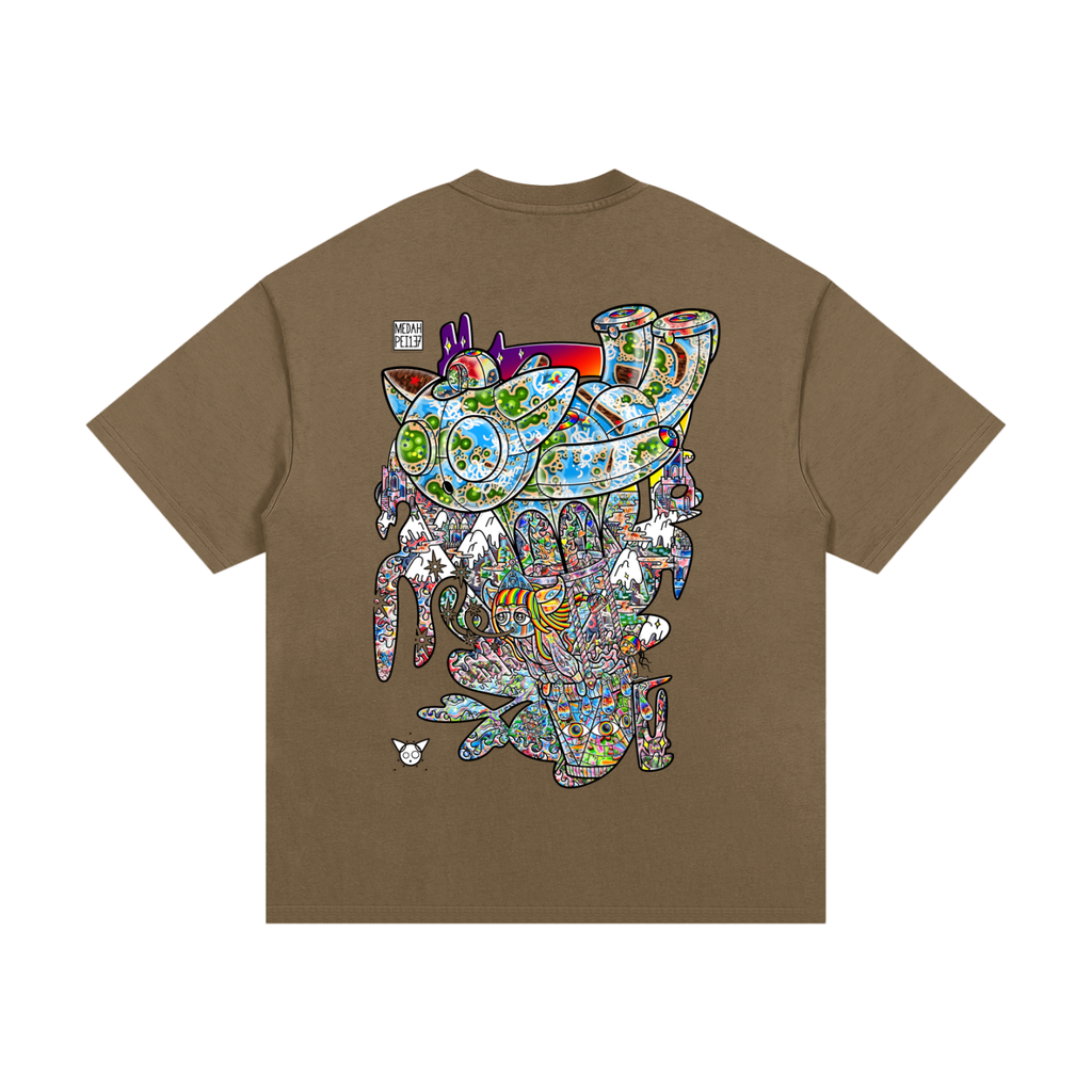 Master Of Elements - Essential Heavyweight Cotton T-Shirt