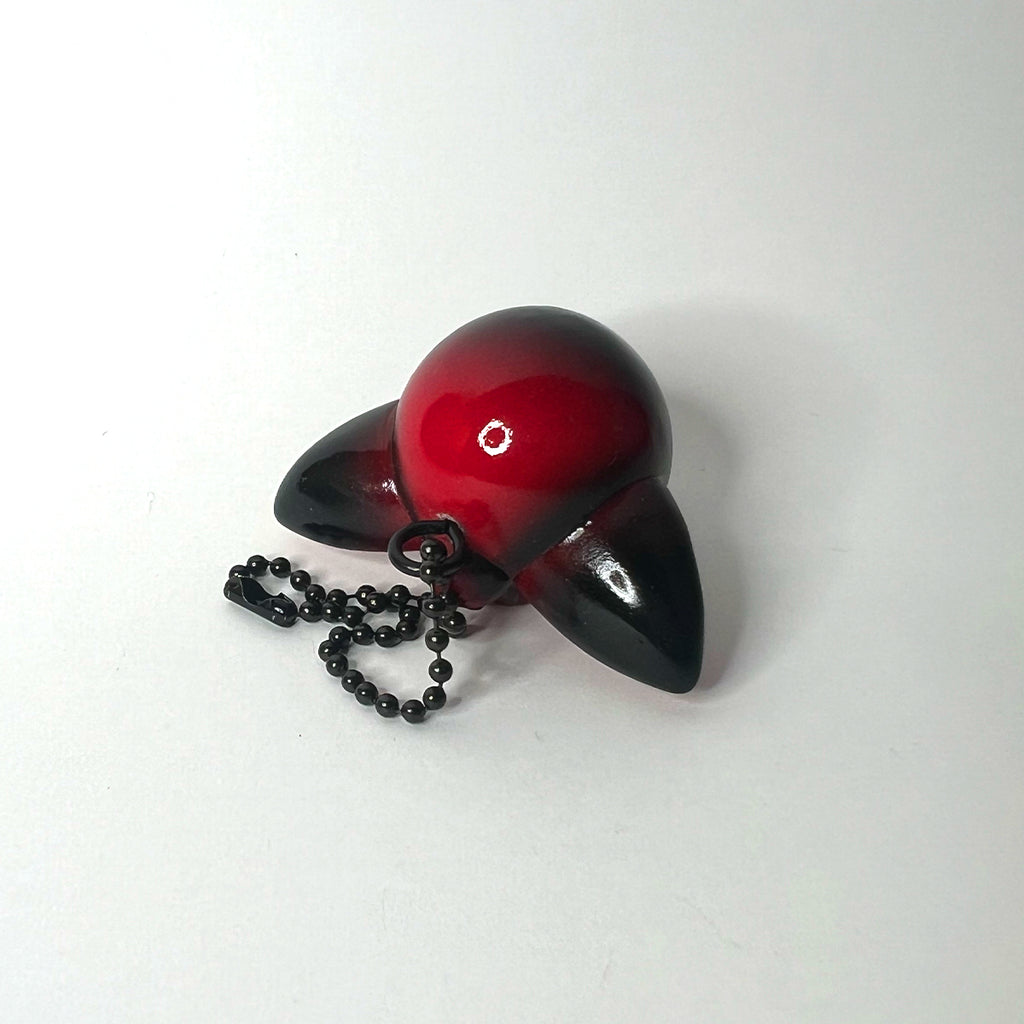 Red and Black Keychain