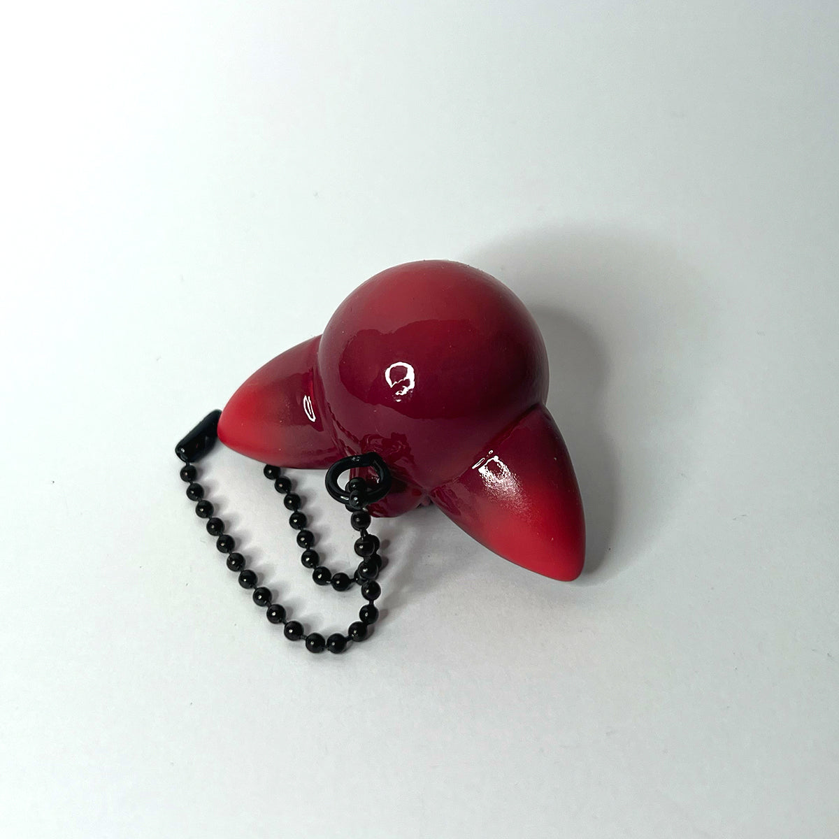 Scarlet and Cherry Red Keychain