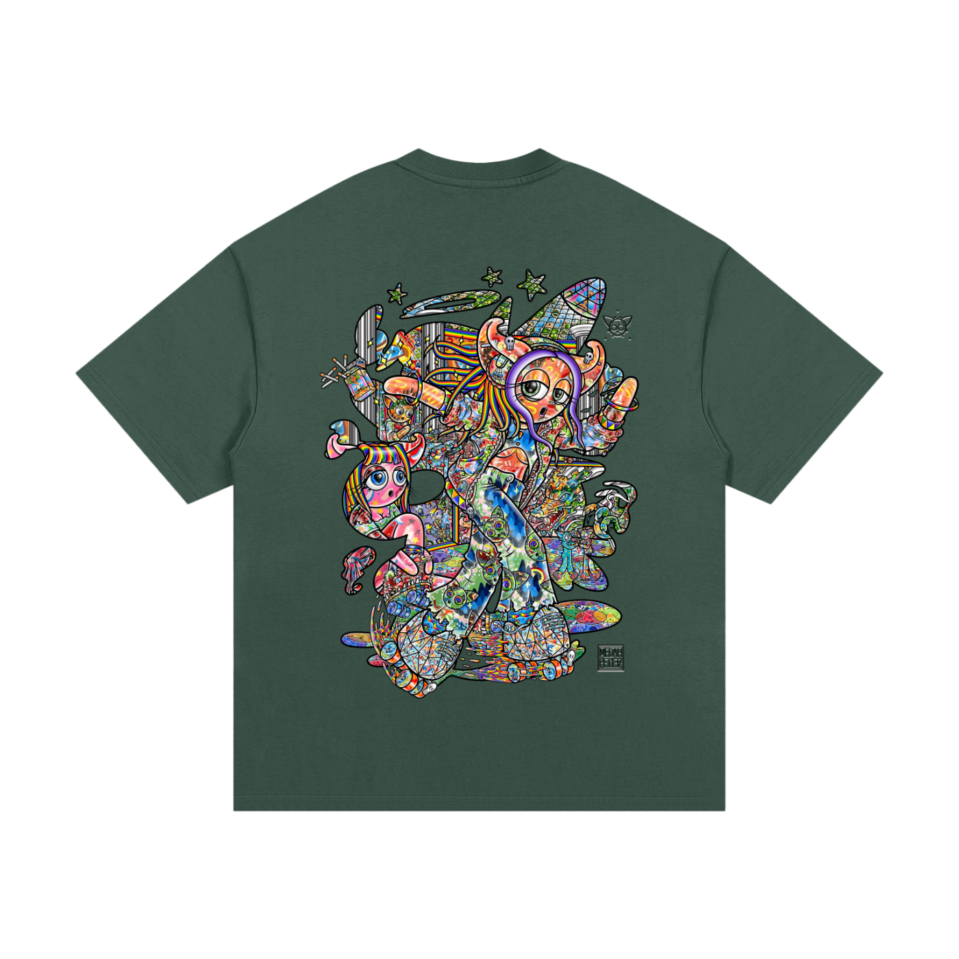 Rolling Into Newfound Grace - Essential Heavyweight Cotton T-Shirt