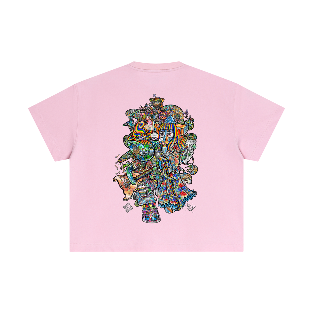 Manifesting Our Essence - Cotton Boxy T-Shirt