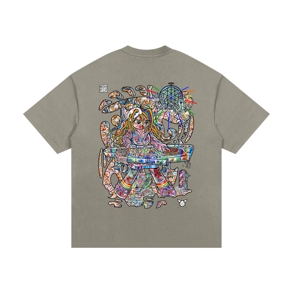 Pushing Buttons - Essential Heavyweight Cotton T-Shirt