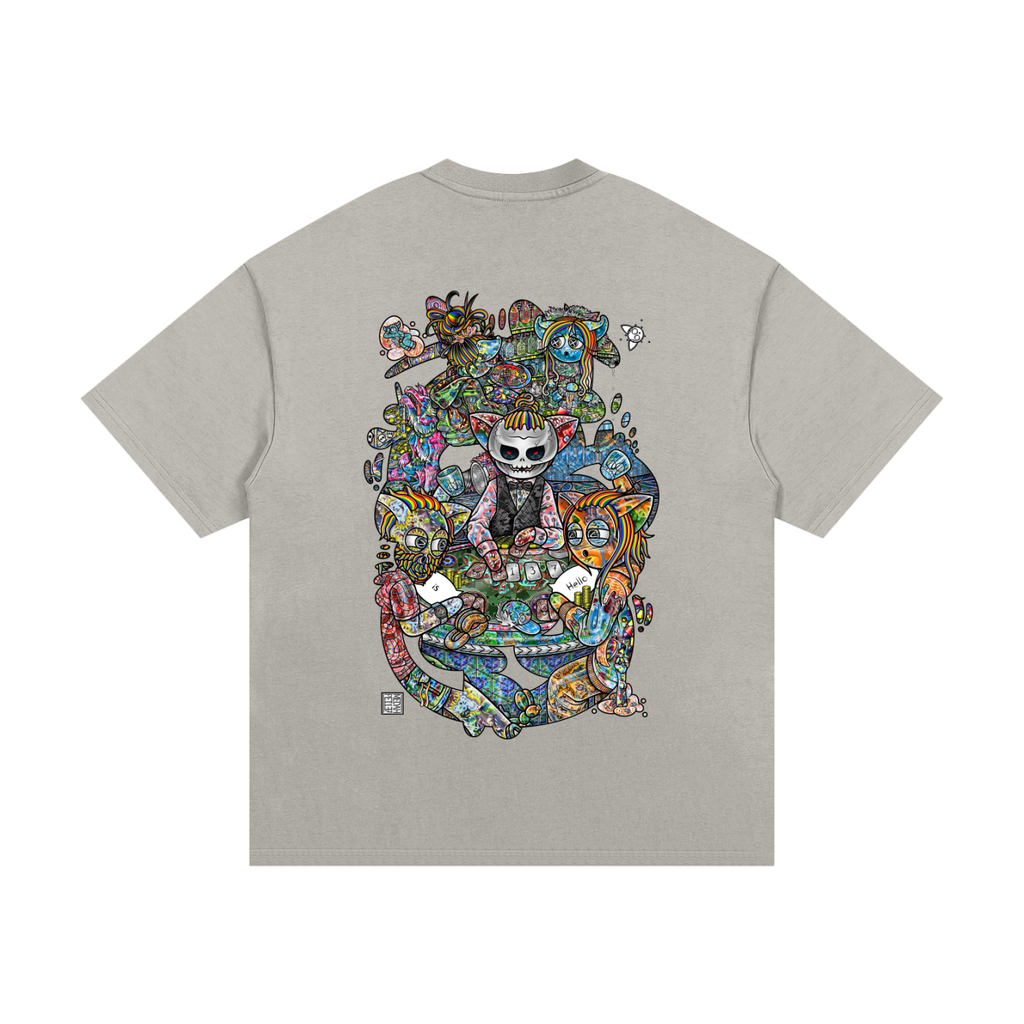 Two Truths and a Lie- Essential Heavyweight Cotton T-Shirt
