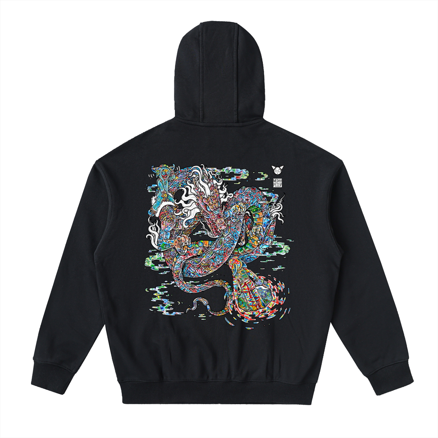 Face Off - Drop-Shoulder Zip Up Hoodie