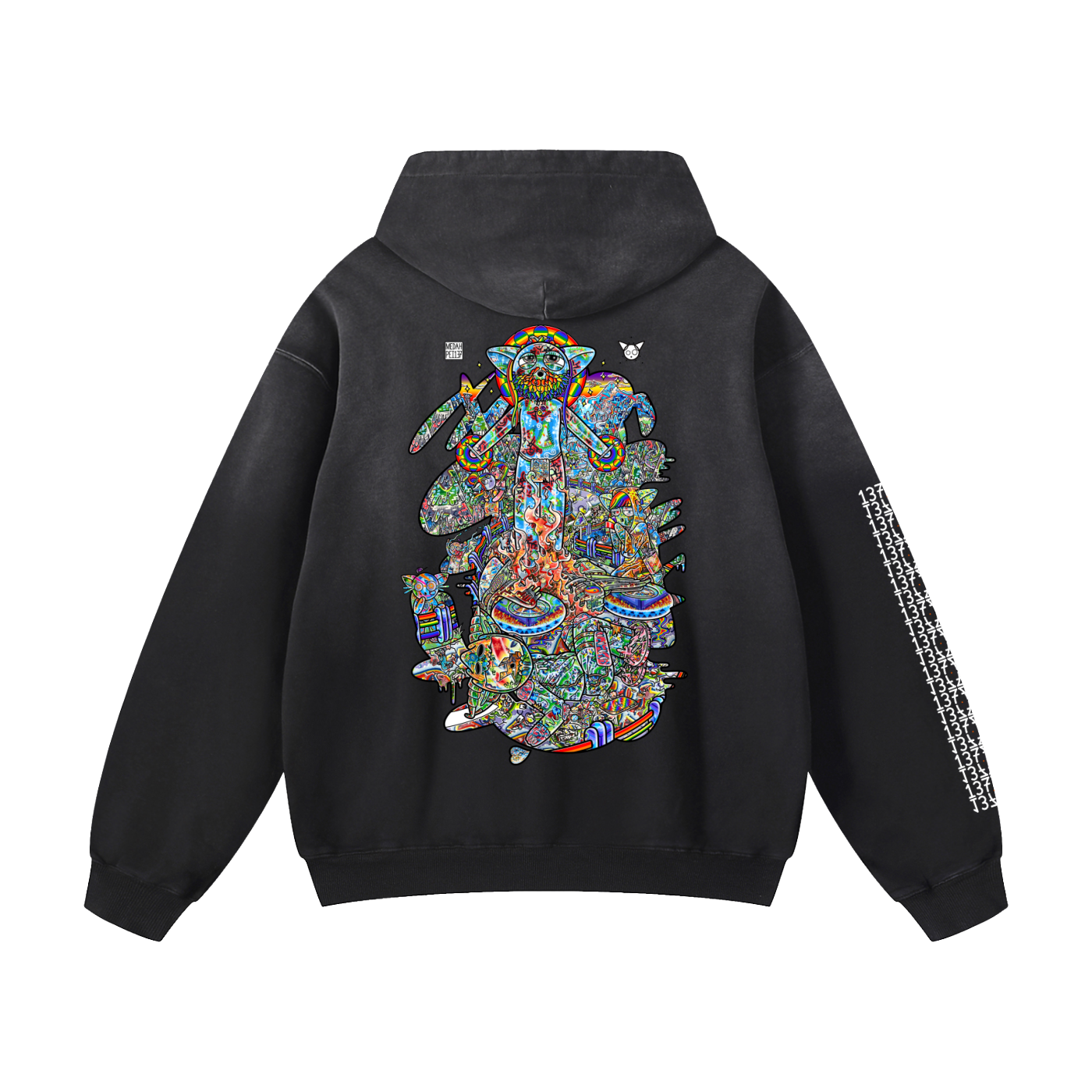 From The Wreckage - Heavyweight Sunfade Oversized Hoodie