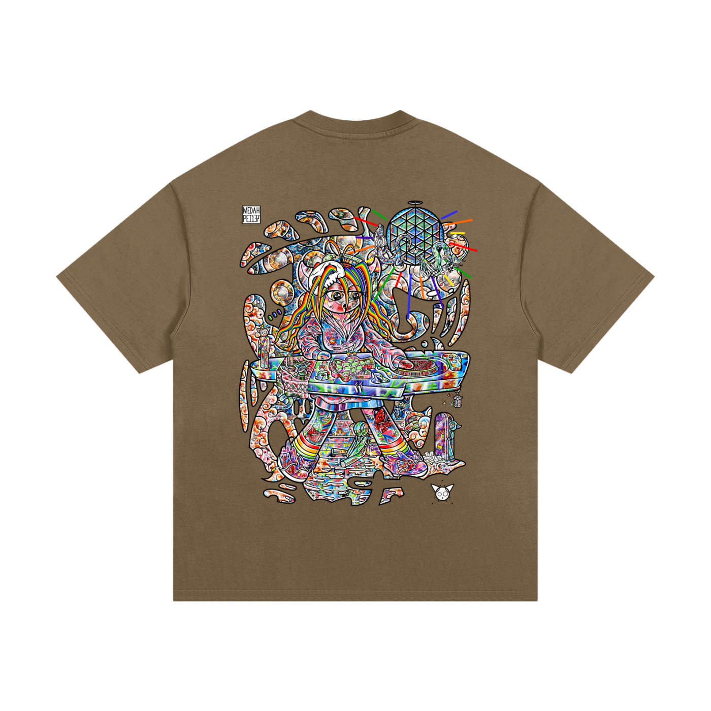 Pushing Buttons - Essential Heavyweight Cotton T-Shirt