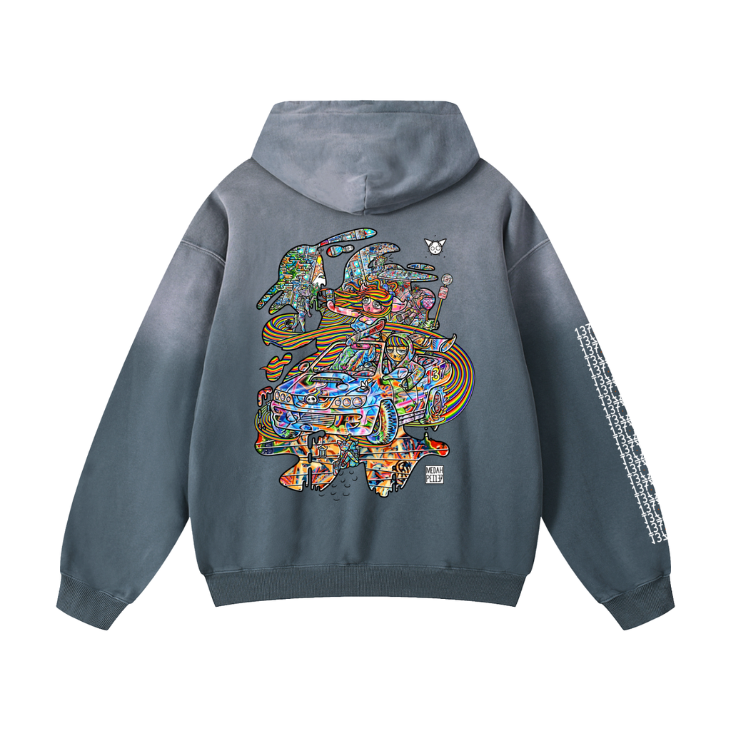 Tale Spin - Heavyweight Sunfade Oversized Hoodie