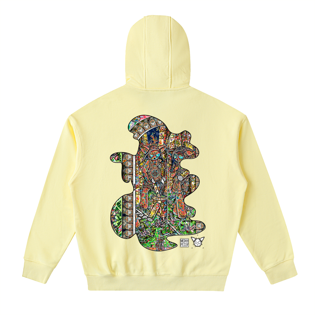 Behind The Reflection - Drop-Shoulder Zip Up Hoodie