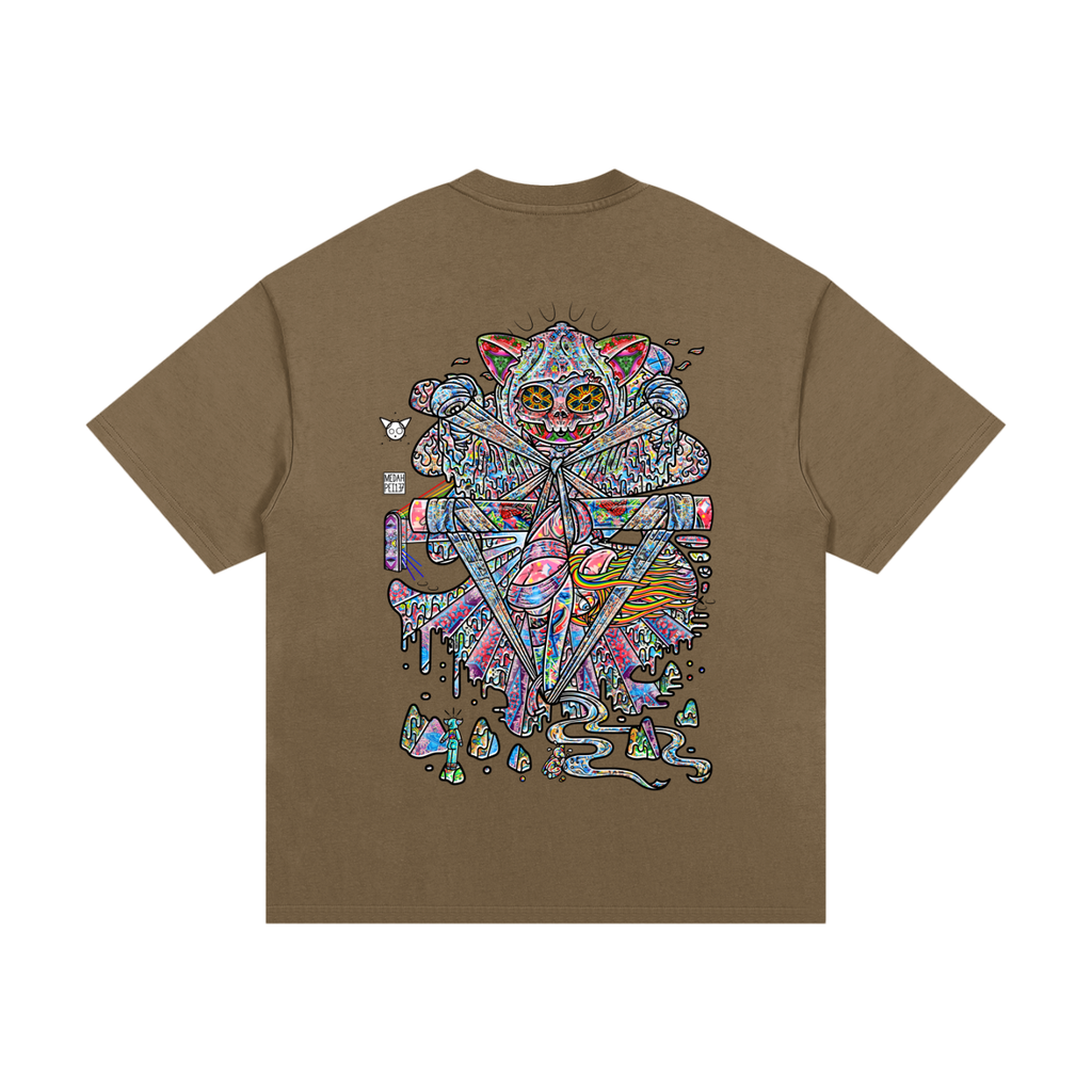 Balancing Negativity - Essential Heavyweight Cotton T-Shirt