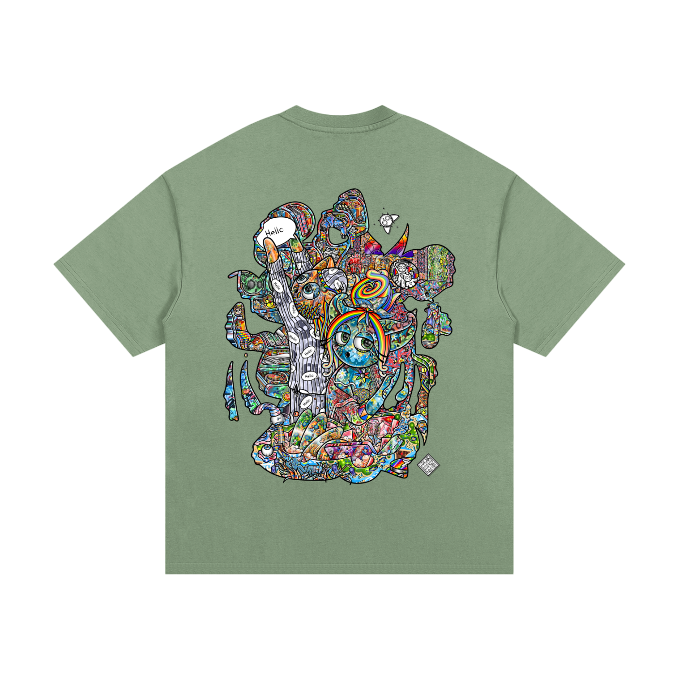 Tidying Up Sentimental Sensibilities - Essential Heavyweight Cotton T-Shirt