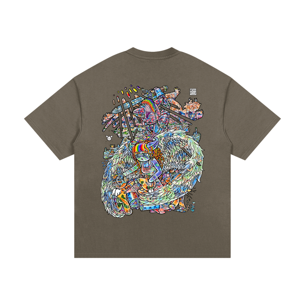 Another Day In Paradise - Essential Heavyweight Cotton T-Shirt