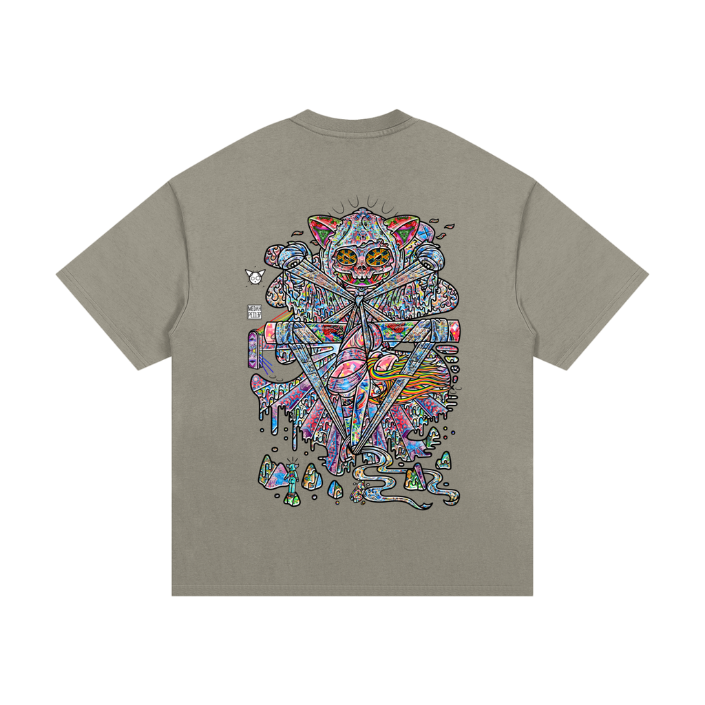 Balancing Negativity - Essential Heavyweight Cotton T-Shirt