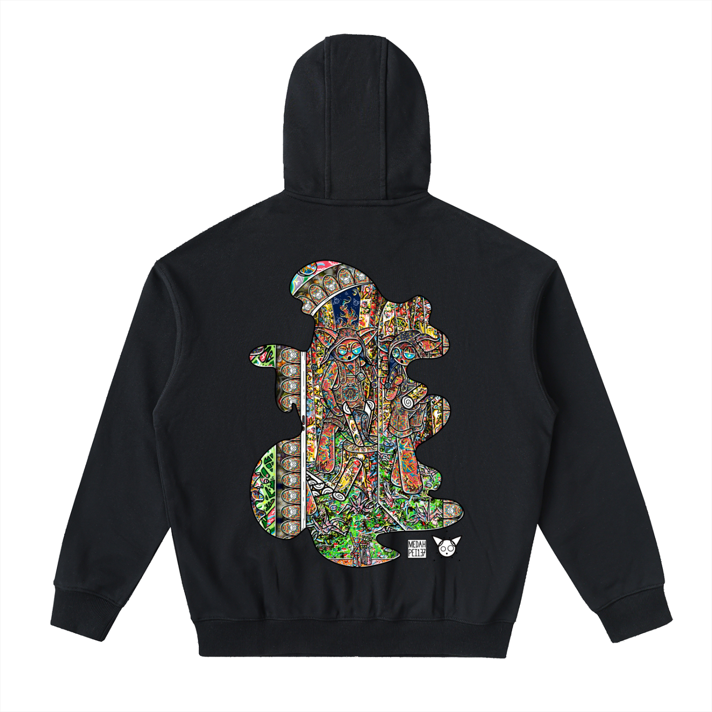 Behind The Reflection - Drop-Shoulder Zip Up Hoodie