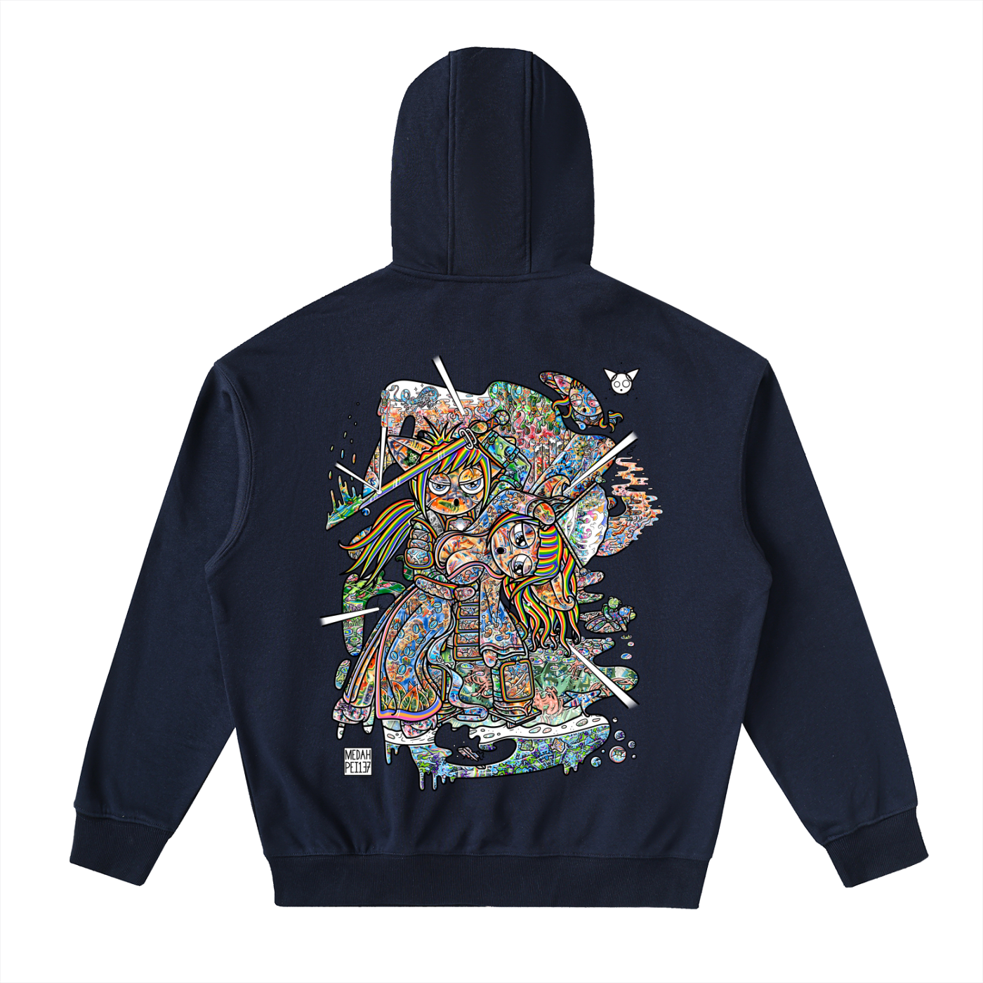 The Stimulation - Drop-Shoulder Zip Up Hoodie